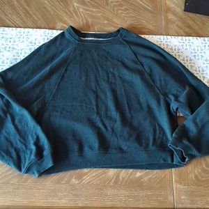 Deep Green American Eagle Sweatshirt Size Large